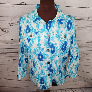 Peck & Peck Linen Blend‎ Jacket